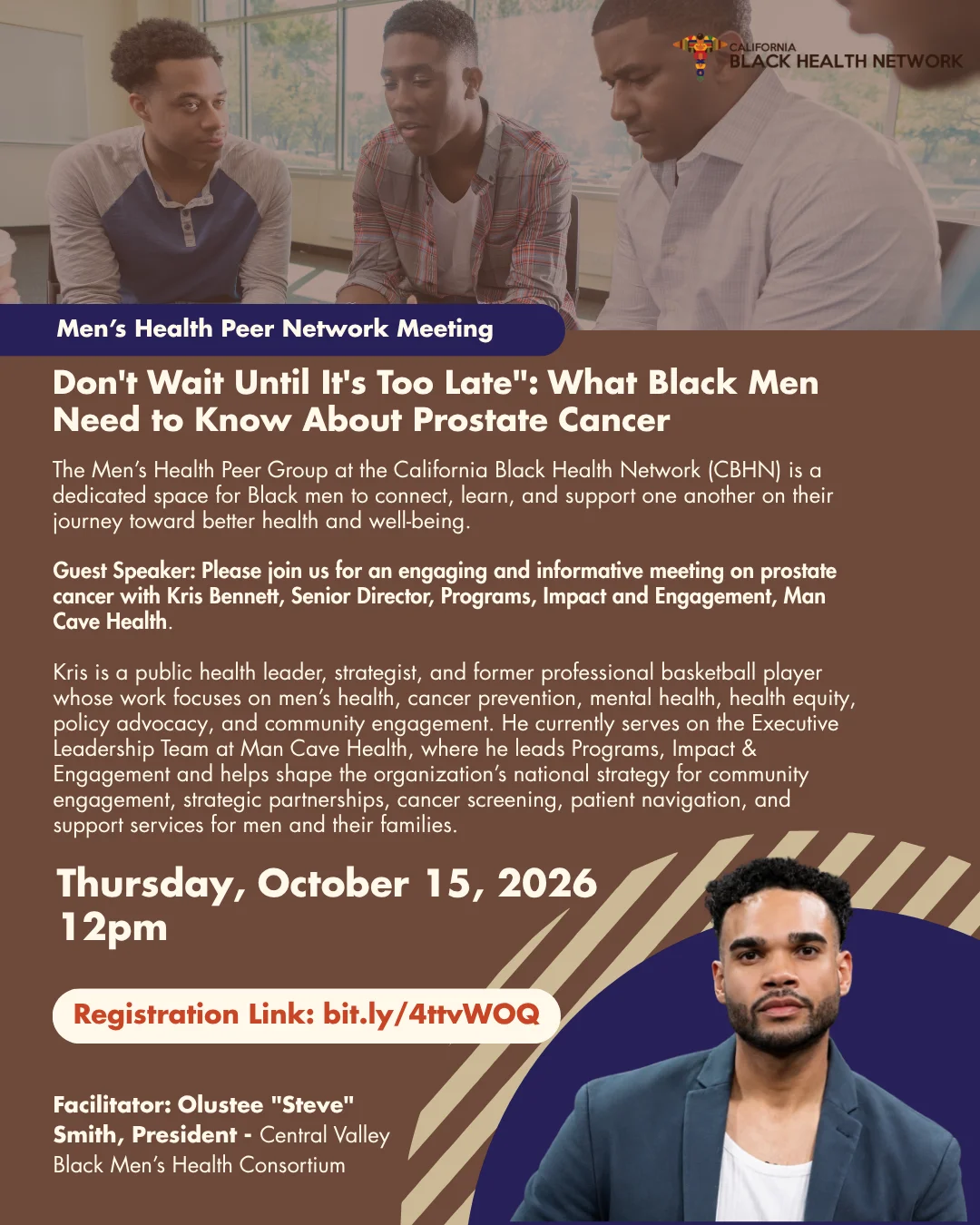 Don’t Wait Until It’s Too Late: What Black Men Need to Know About Prostate Cancer