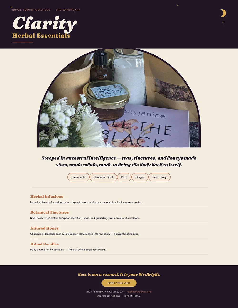 MELANATED HERBAL ESSENTIALS: CLARITY
